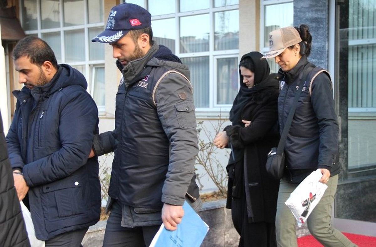 Samsun\'da Deaş Operasyonunda 12 Kişi Adliyeye Sevk Edildi