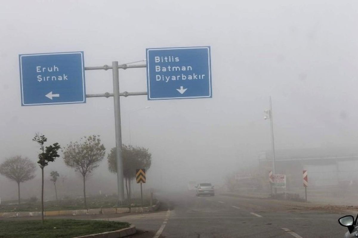 Siirt\'te Uçuşlar İptal Edildi