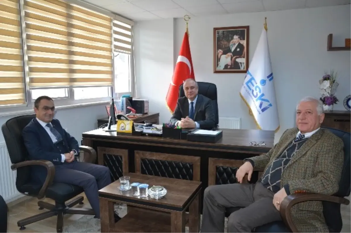 Tekirdağ Vali Yardımcılarından Teski\'ye Ziyaret