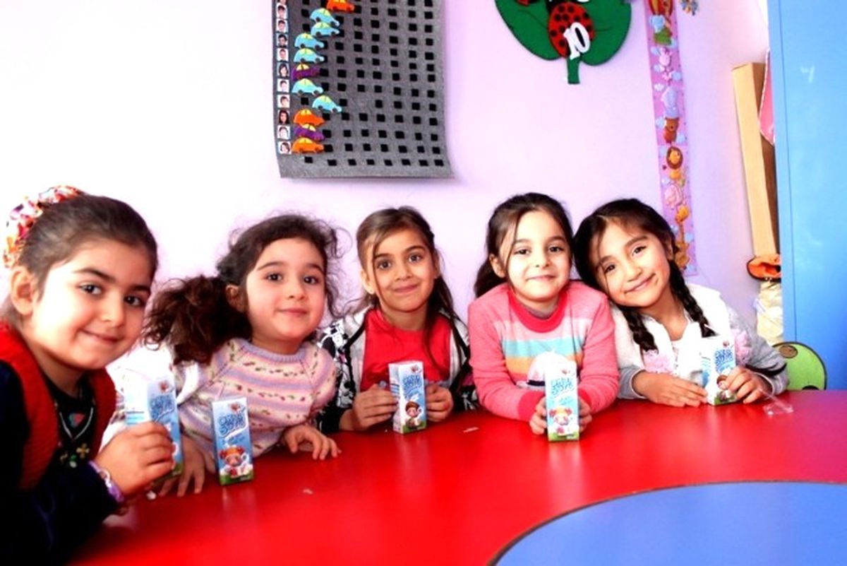 Van\'da \'Okul Sütü\' Dağıtımı