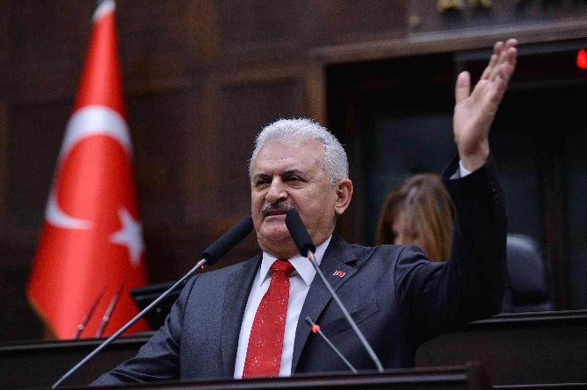 1-Yıldırım: Chp, Sırtını Terör Örgütüne Yaslamış Hdp\'nin Kayığına Binmiş Vaziyette