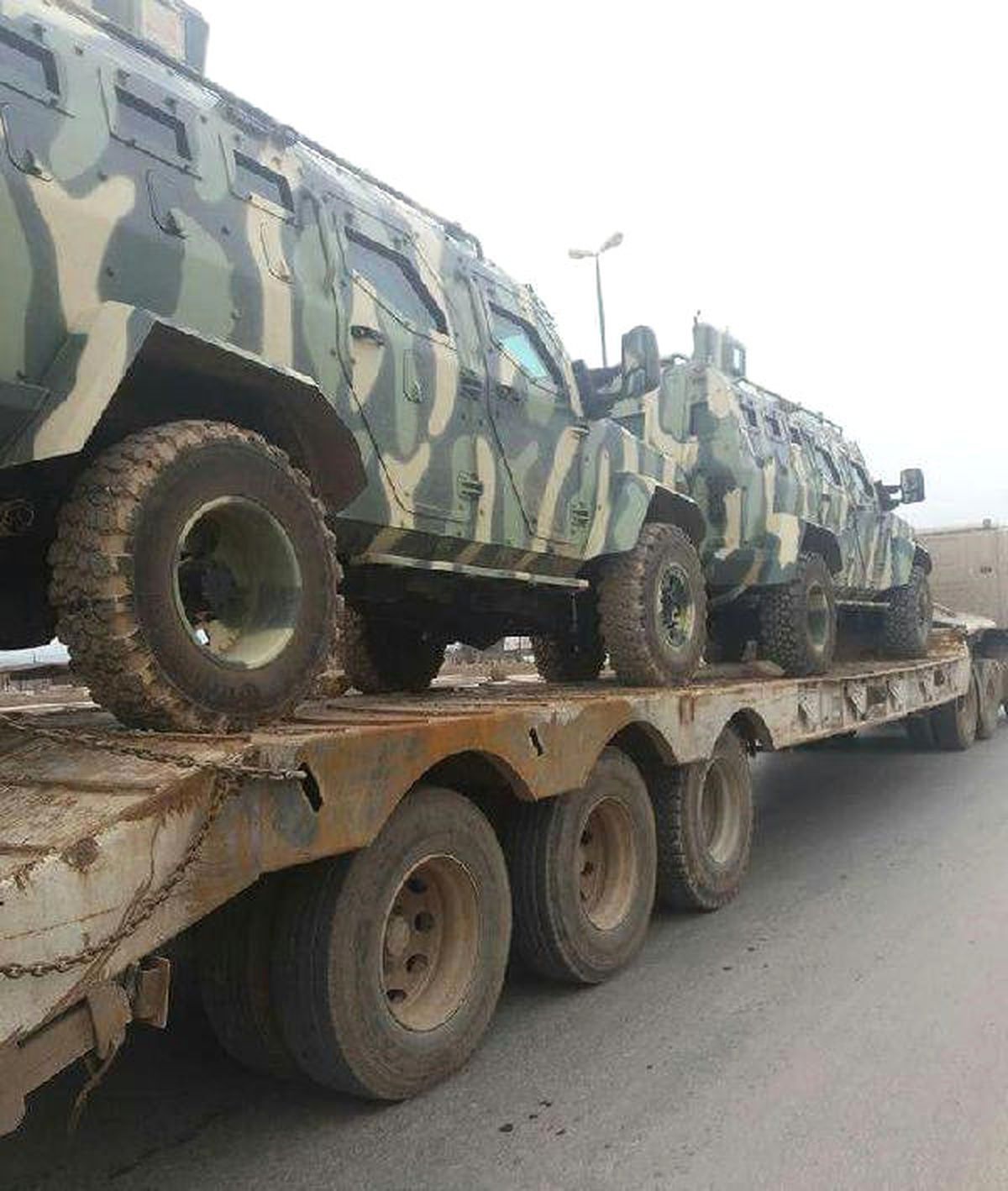 ABD\'nin Verdiği İkinci Parti Zırhlı Araçlar da Pyd\'ye Ulaştı