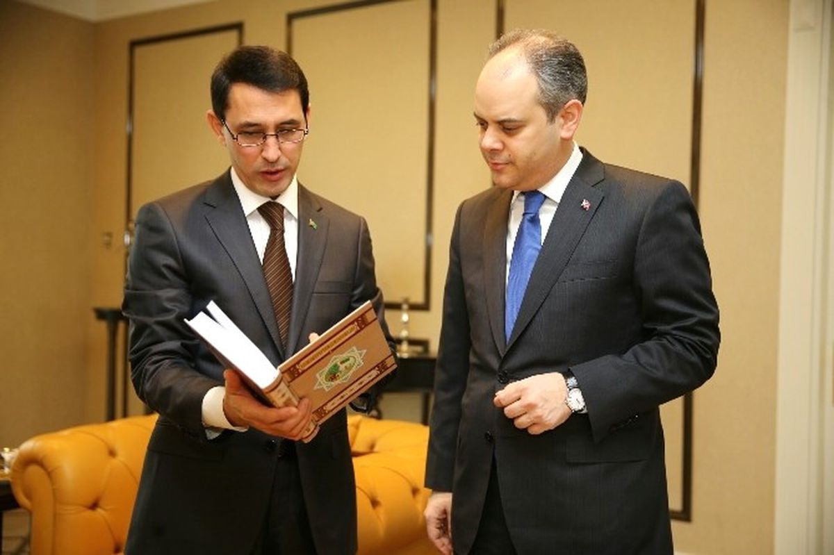 Bakan Kılıç, Türkmenistan\'ın Ankara Büyükelçisi Amanlıyev\'i Kabul Etti