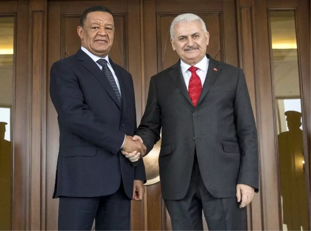 Başbakan Yıldırım, Etiyopya Cumhurbaşkanı Mulatu Teshome Wirtu ile Görüştü