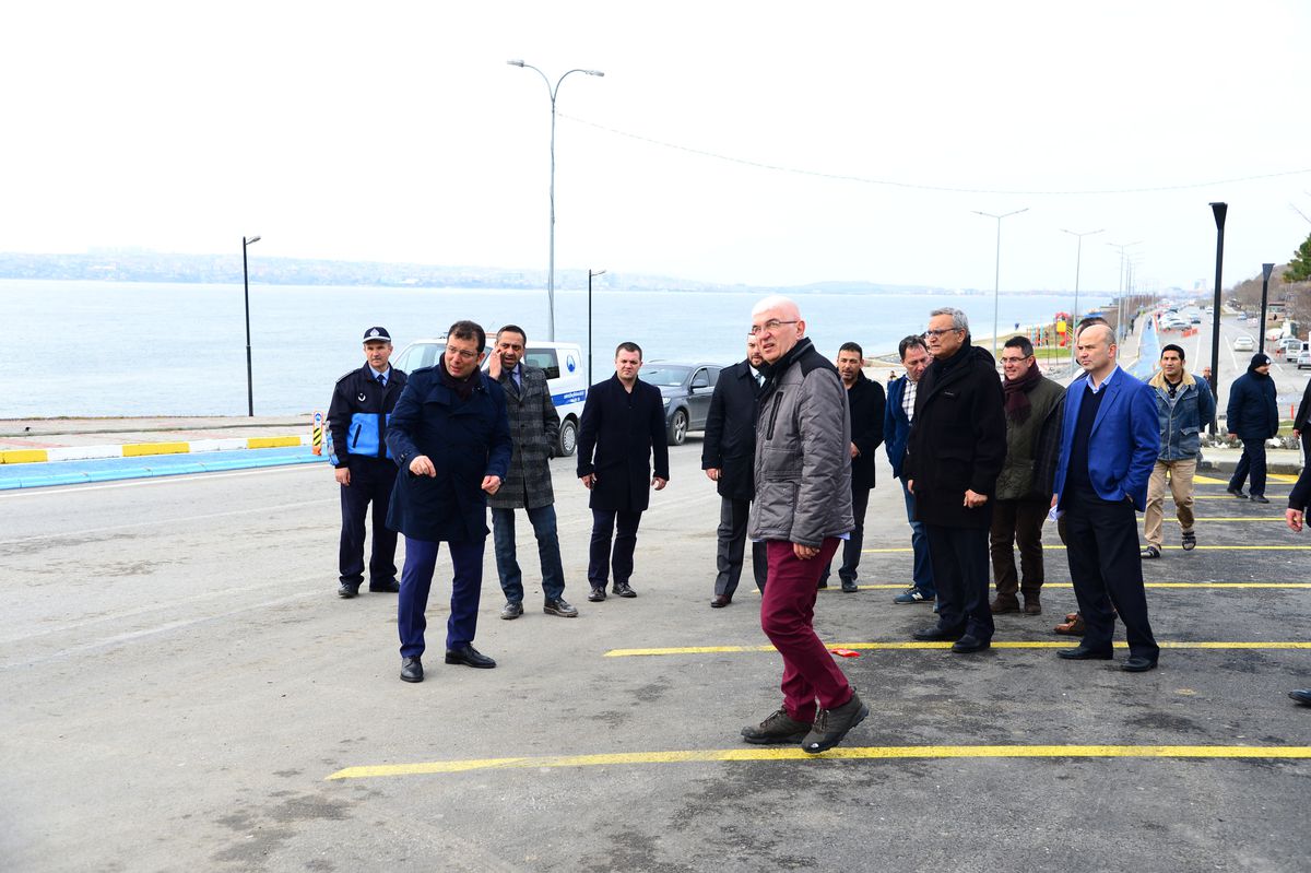 Başkan İmamoğlu, Gürpınar Sahili\'ni Baştan Sona İnceledi