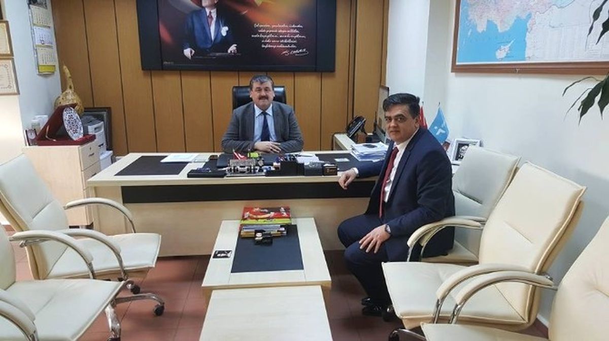 Başkan Yalçın\'dan İl Müdürü Tozan\'a Ziyaret