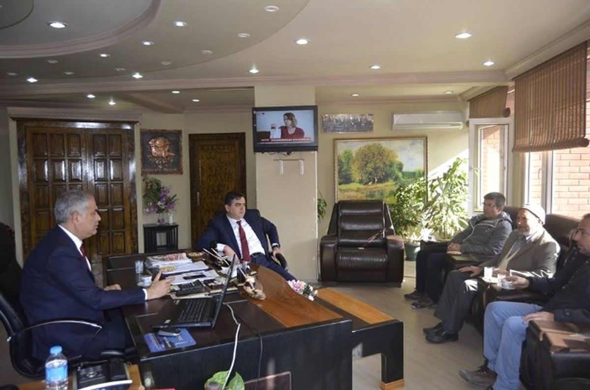 Başkan Yaman\'a Ziyaretler Devam Ediyor