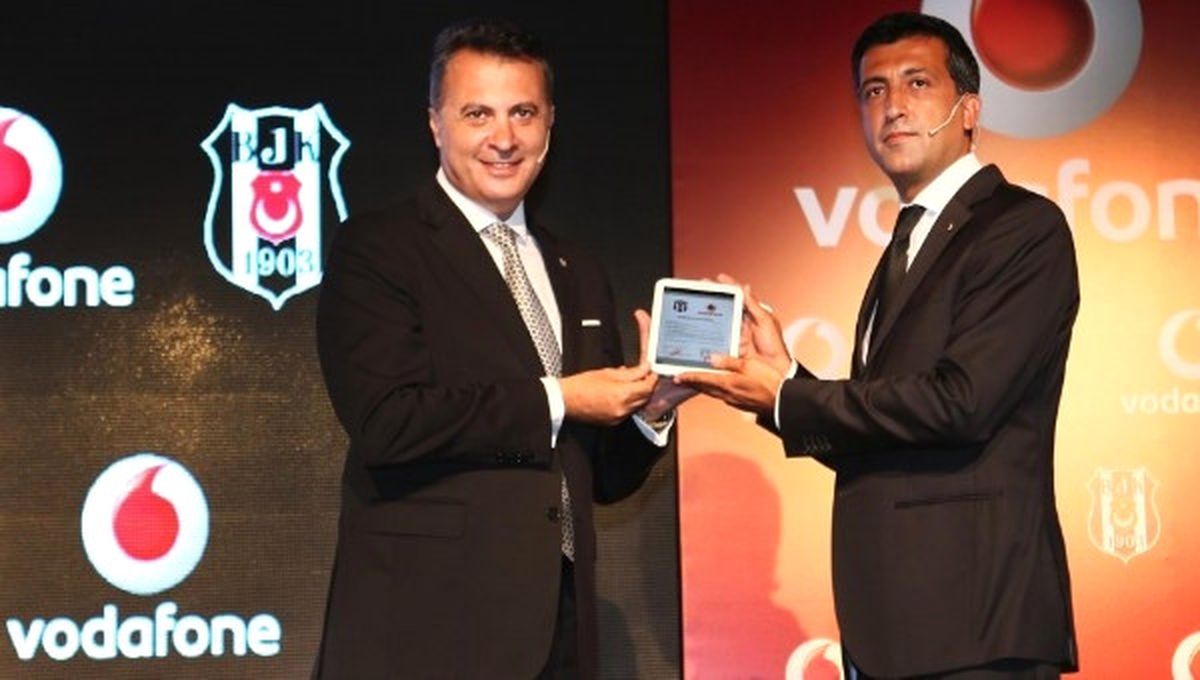 Beşiktaş, Vodafone ile Sponsorluğu Yeniledi