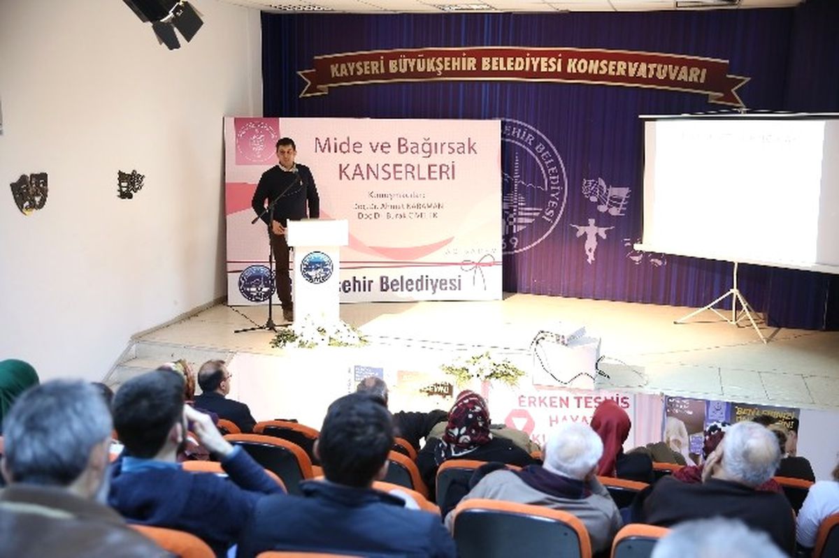Büyükşehir Belediyesi\'nde \'Mide ve Bağırsak Kanserleri\' Semineri