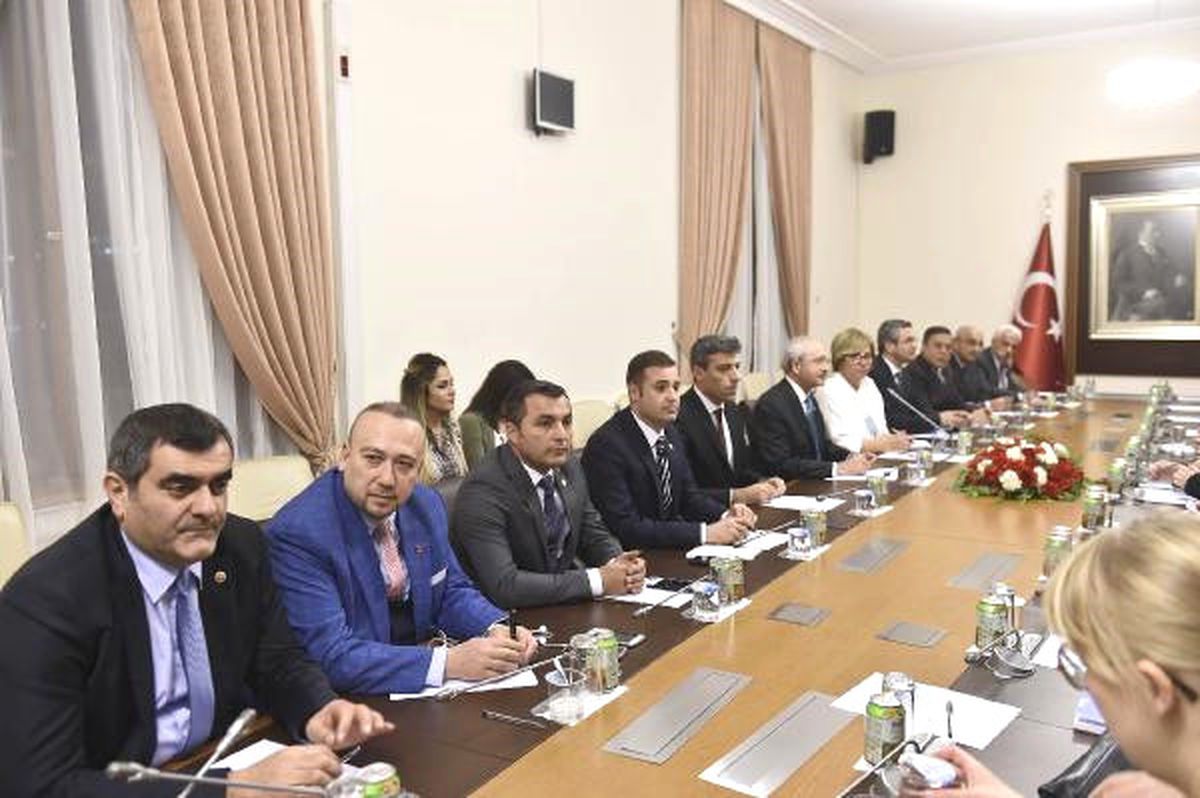 Dha Ankara - Kılıçdaroğlu, Almanya-Türkiye Dostluk Grubu ile Bir Araya Geldi