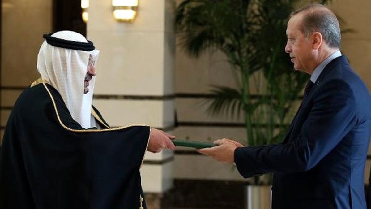 Dha Ankara - Suudi Arabistan Büyükelçisi\'nden Güven Mektubu