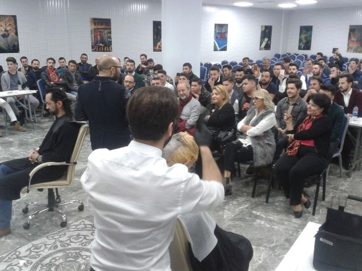 Erkeklerde Saç Kesimi ve Renklendirme Eğitimi