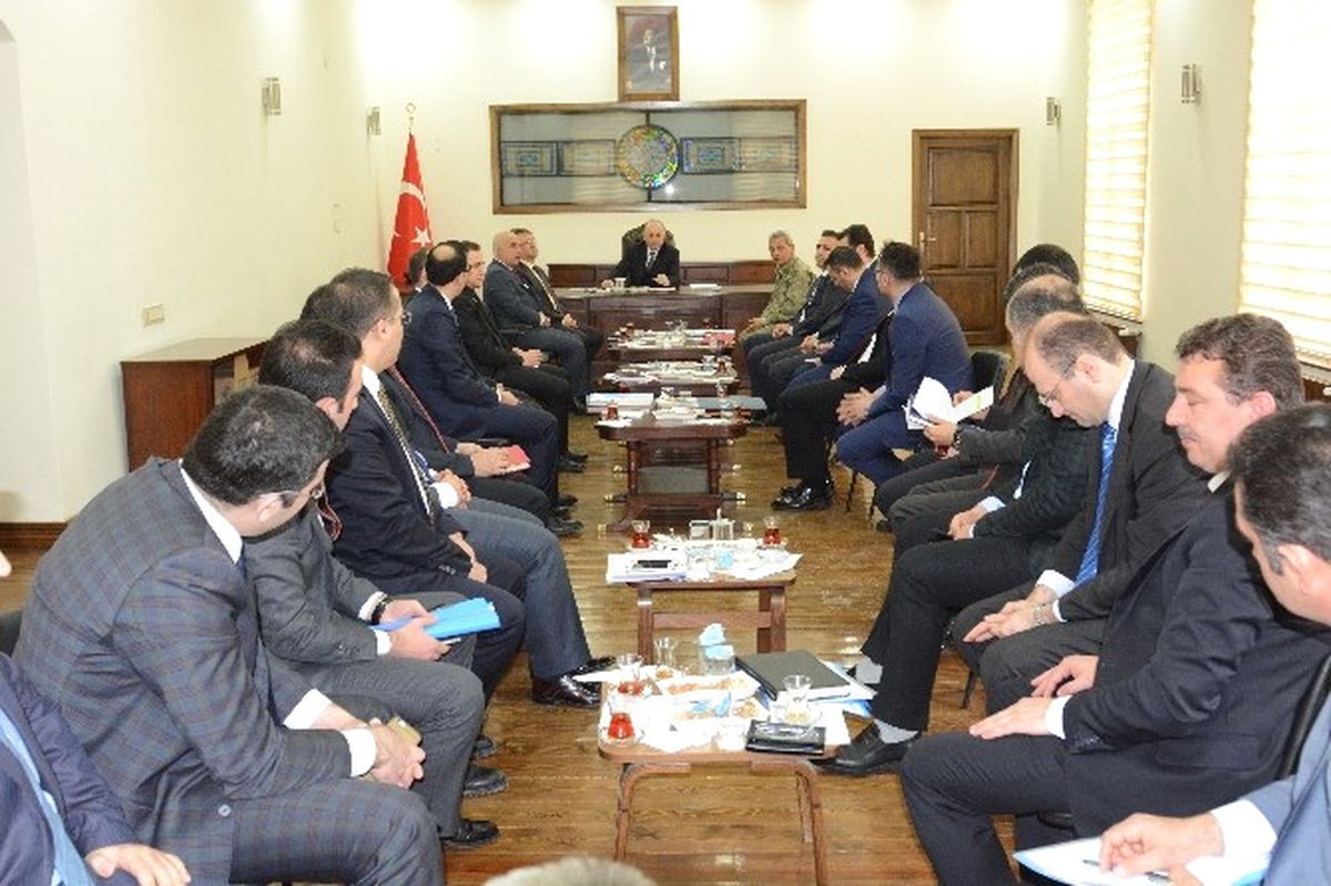 Erzurum\'da Kaymakamlar Toplantısı Yapıldı
