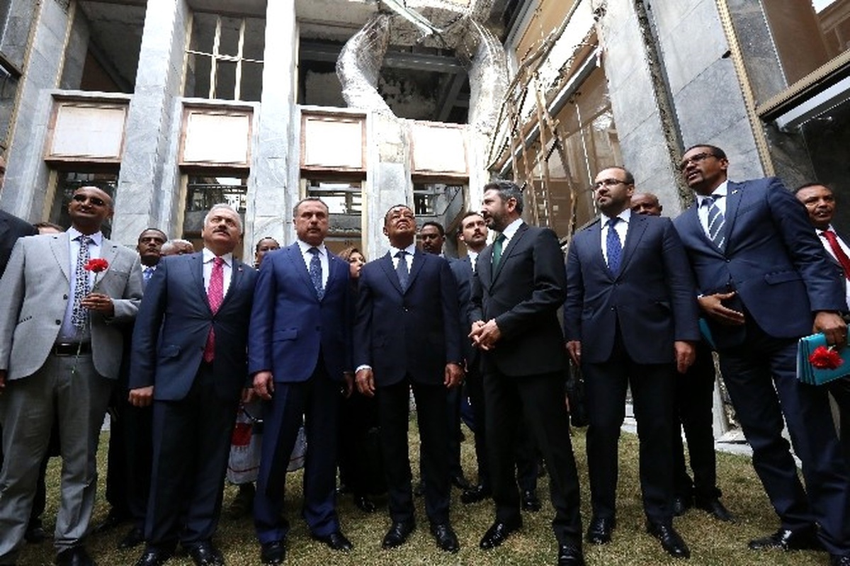 Etiyopya Cumhurbaşkanı Mulatu Teshome, TBMM\'yi Ziyaret Etti