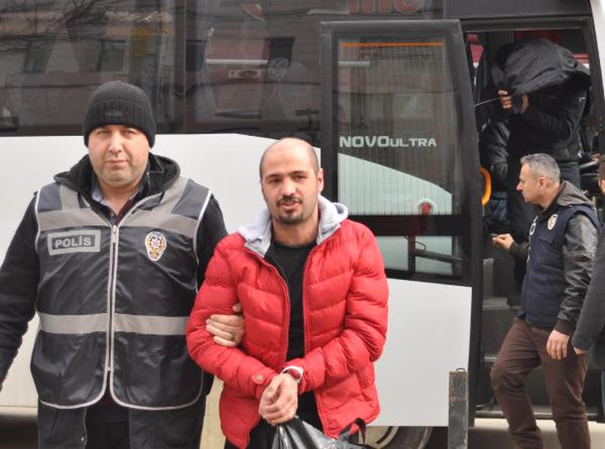 Fetih El Şam Cephesi Örgütü Şüphelisi 9 Kişi Adliyede