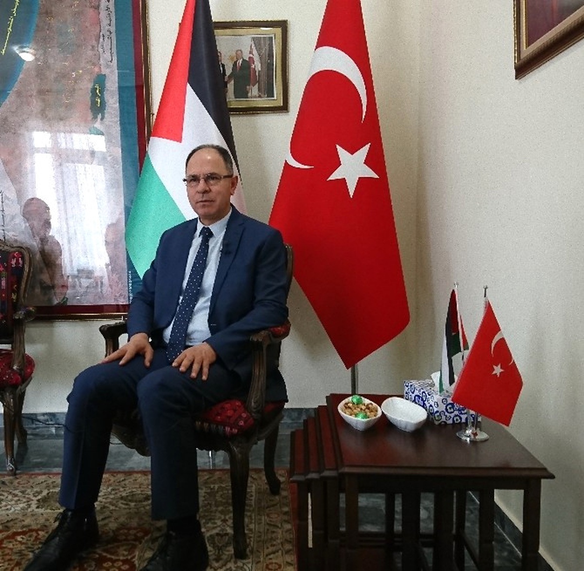 Filistin\'in Ankara Büyükelçi Faed Mustafa, Trump Sonrası Filistin\'deki Son Durumu İha\'ya...