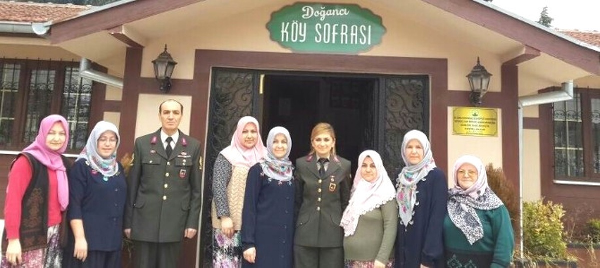 Jandarmadan Kadın Derneğine Ziyaret