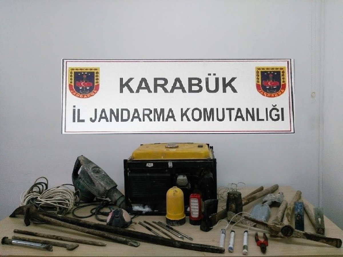 Karabük\'te Kaçak Kazı Operasyonu