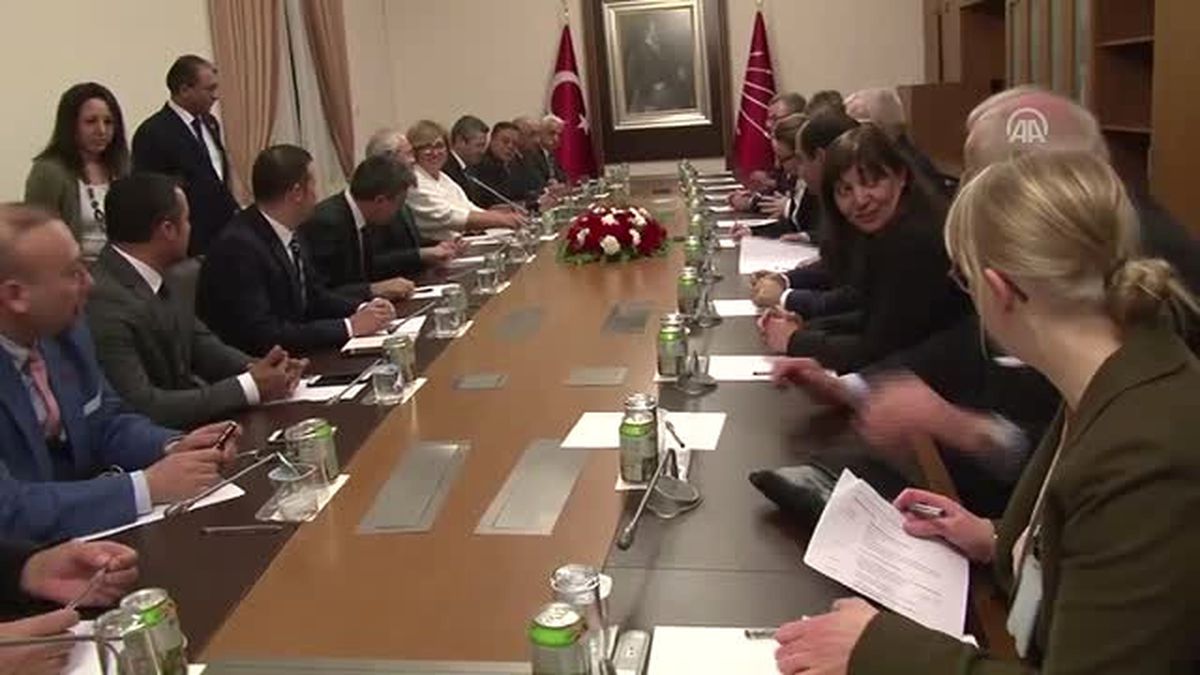 Kılıçdaroğlu, Almanya-Türkiye Dostluk Grubu ile Bir Araya Geldi