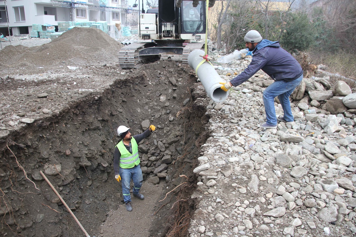 Kışlalar Mahallesi Yeni Kanal Hattına Kavuştu