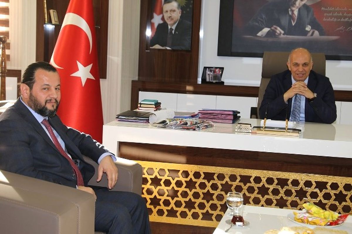 Kmü Rektörü Akgül\'den Başkan Çalışkan\'a İade-i Ziyaret