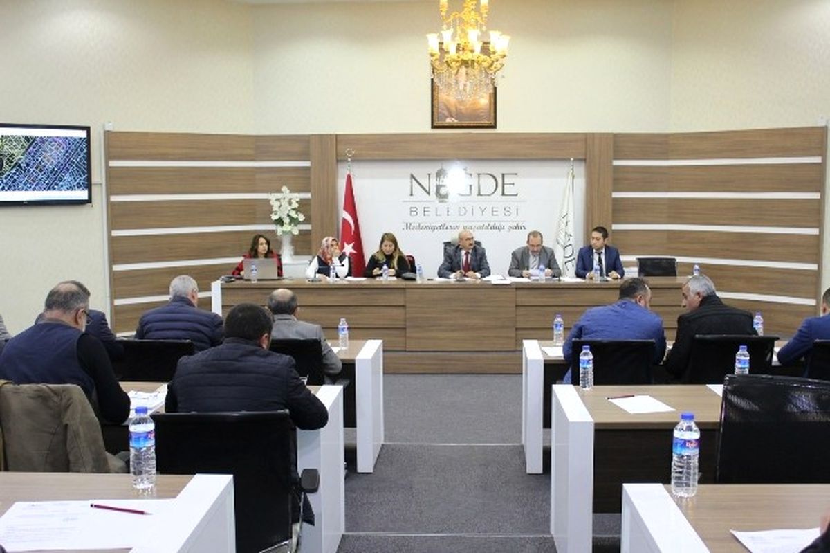 Niğde Belediye Meclisi Şubat Ayı Toplantısını Yaptı