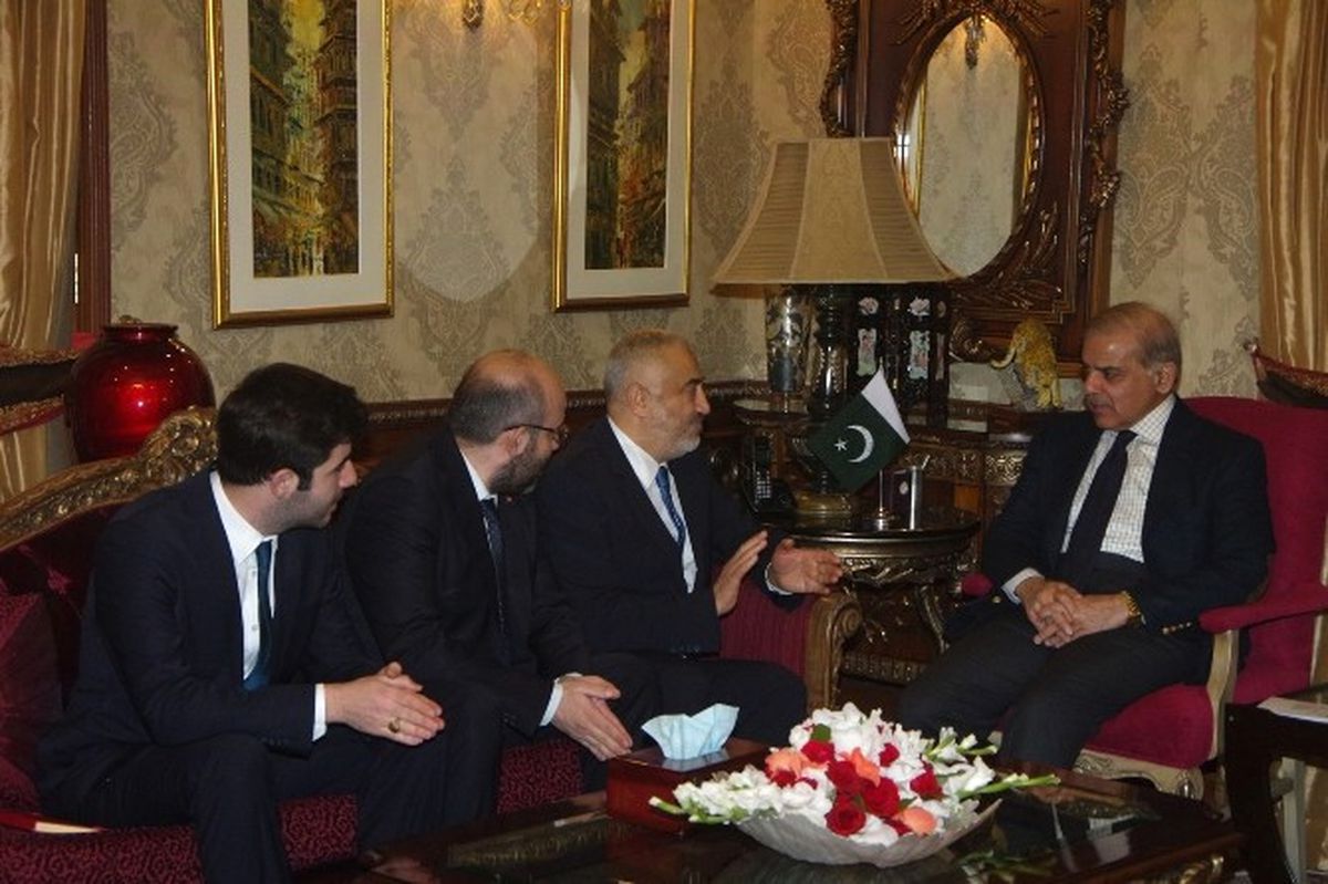 Pakistan Pencap Eyalet Başbakanı Şahbaz Şerif\'ten Tika\'ya Teşekkür