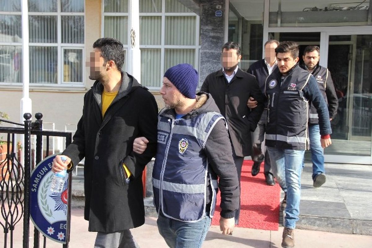Samsun\'da Bylock\'tan 4 Kişi Adliyeye Sevk Edildi