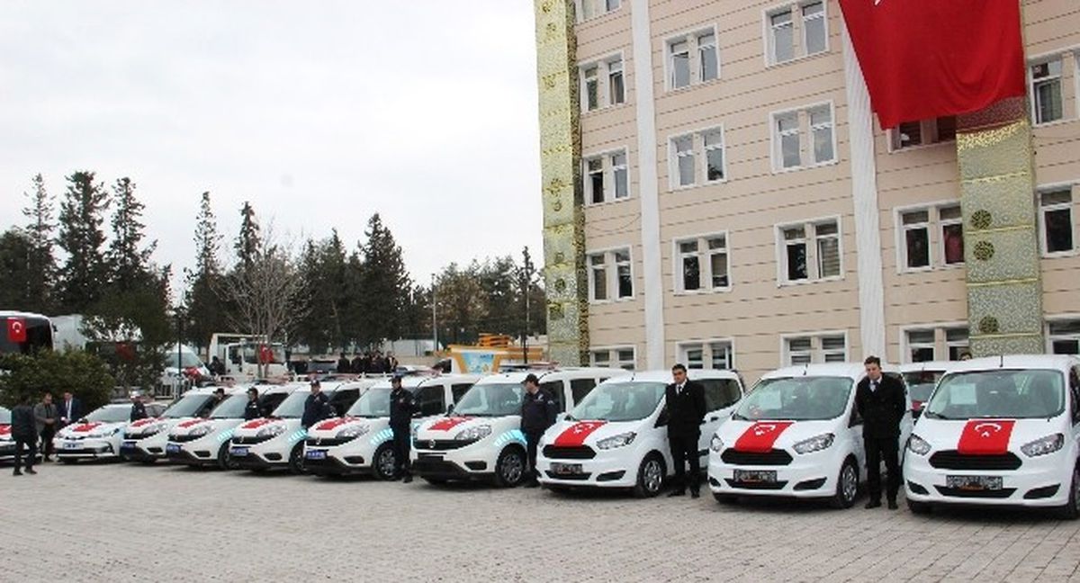 Şanlıurfa Emniyetine Araç Desteği
