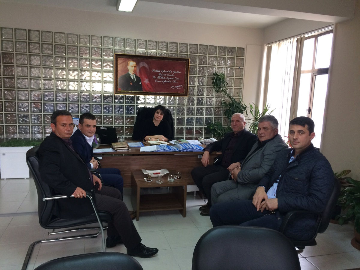 Sarıkız Sulama Birliği\'nden Büyükşehir\'e Ziyaret