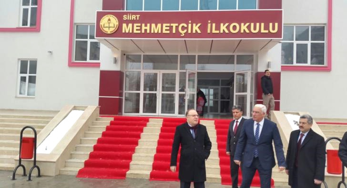 Siirt Mehmetçik İlkokulu Yeni Hizmet Binasında