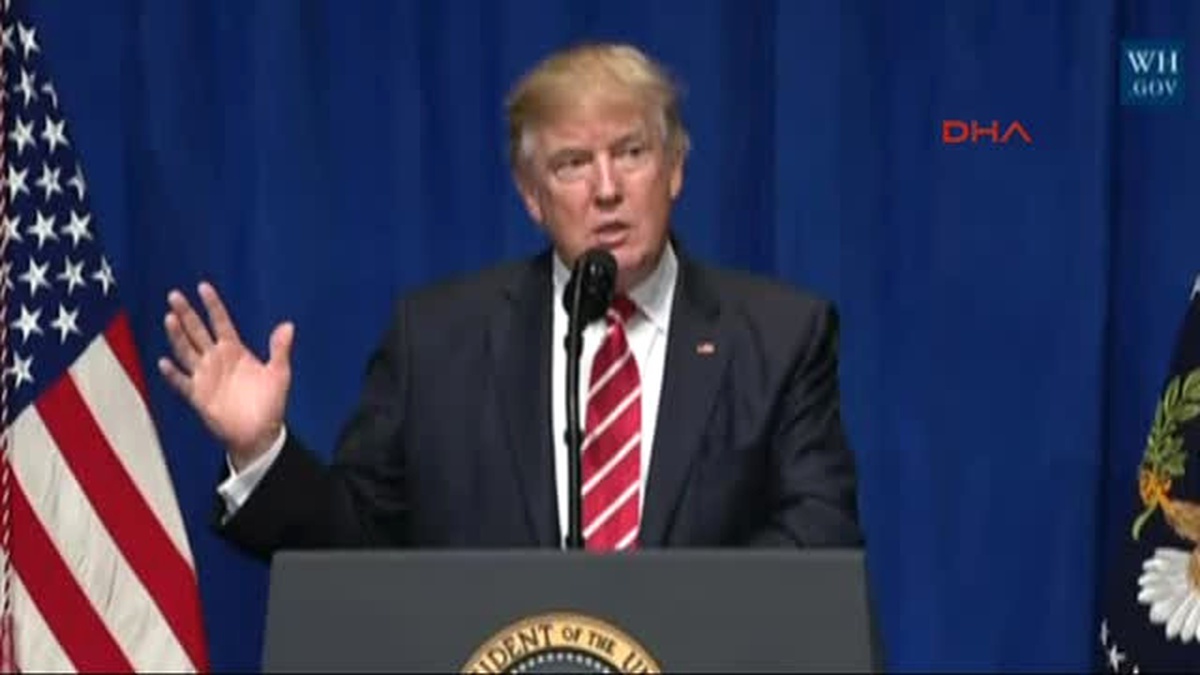 Trump: Bizi Yok Etmek İsteyenleri Uzak Tutacağız