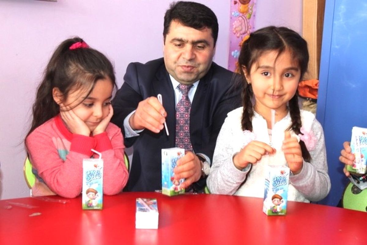 Van\'da "Okul Sütü" Dağıtımına Başlandı