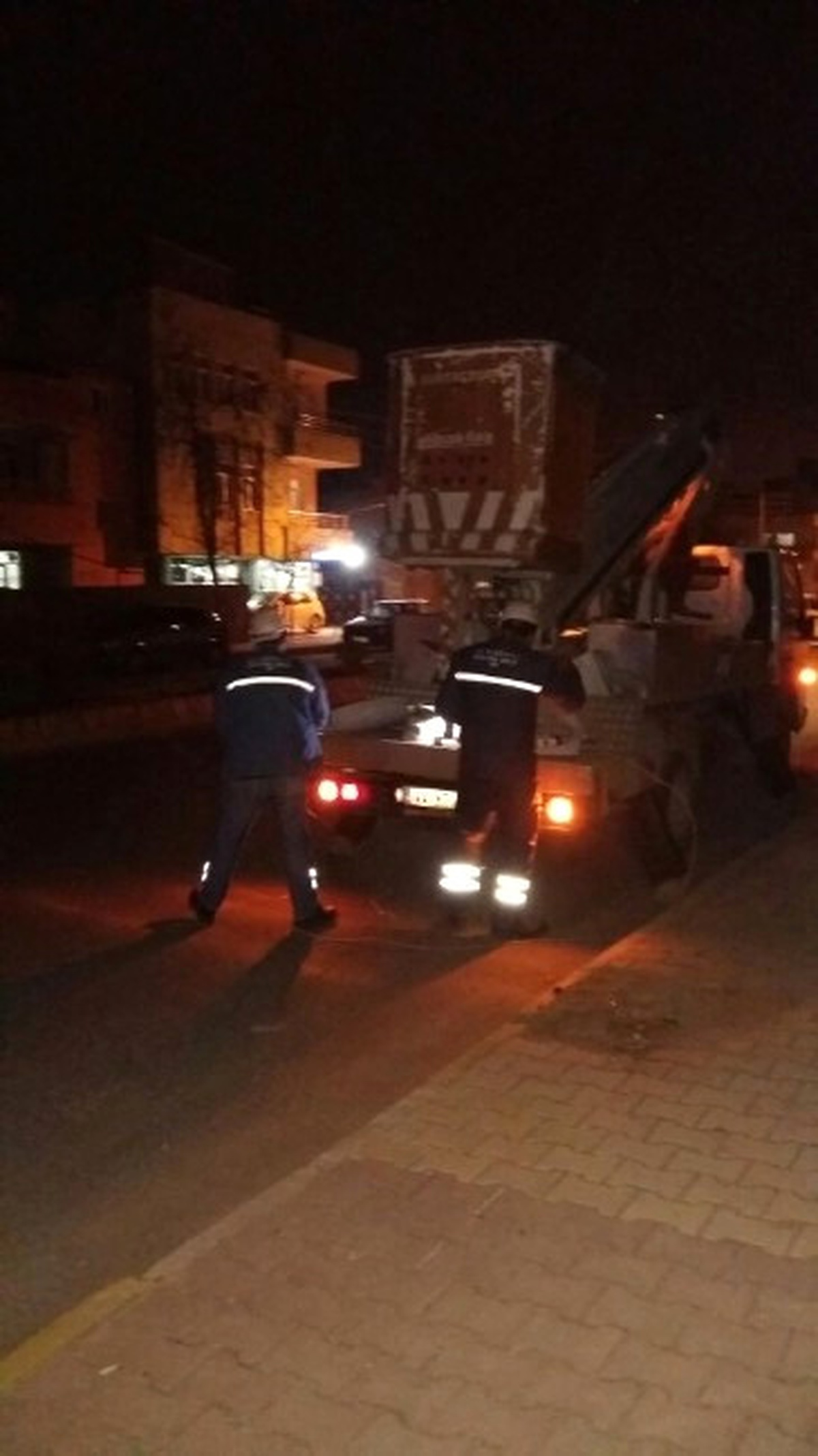 Yapılan Haber Mahalle Sakinleri Karanlıktan Kurtardı