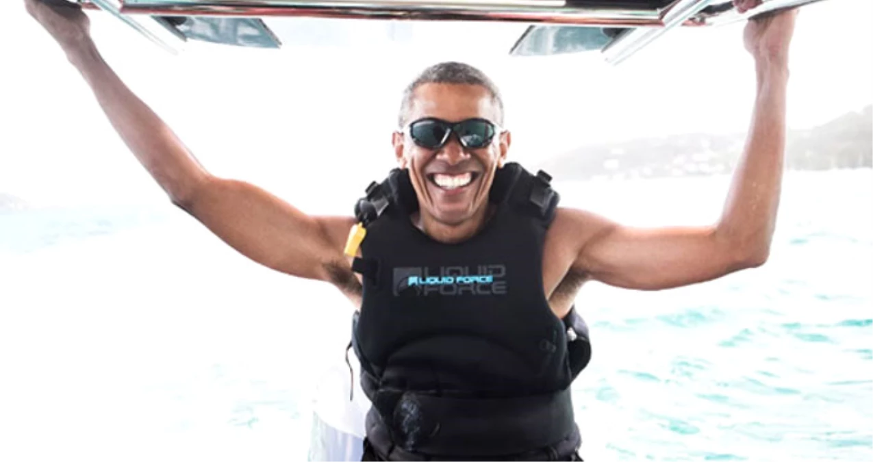 Emekliliğin Tadını Çıkarıyor! Obama, Virjin Adaları\'nda Tatil Yaptı