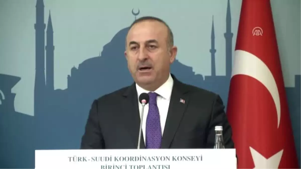 Çavuşoğlu: "Biz Bölgesel Ülkeler ve Koalisyonun Içindeki Ülkeler Olarak Özel Kuvvetlerimizi Devreye...