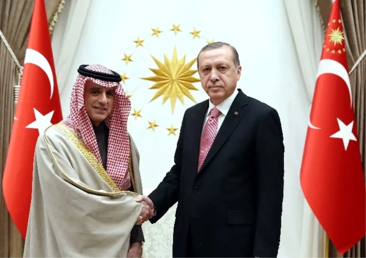 Cumhurbaşkanı Erdoğan, Suudi Arabistan Dışişleri Bakanını Kabul Etti