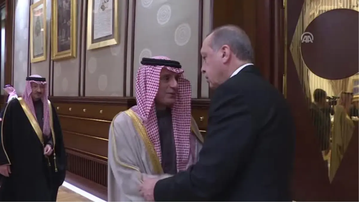 Cumhurbaşkanı Erdoğan, Suudi Arabistan Dışişleri Bakanı Cubeyr\'i Kabul Etti