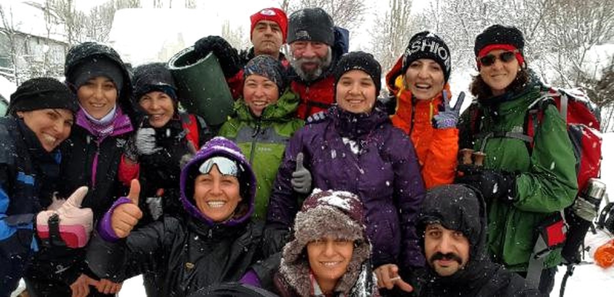 Doğa Sporları Kulübü Amazonlar\'ın Tüm Üyeleri Kadın