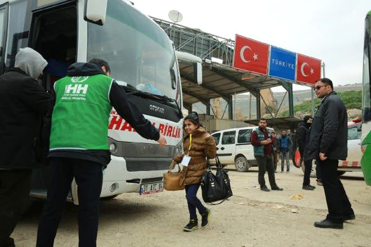 Halep\'te Mahsur Kalan 41 Yetime Yardım Eli Ulaştı
