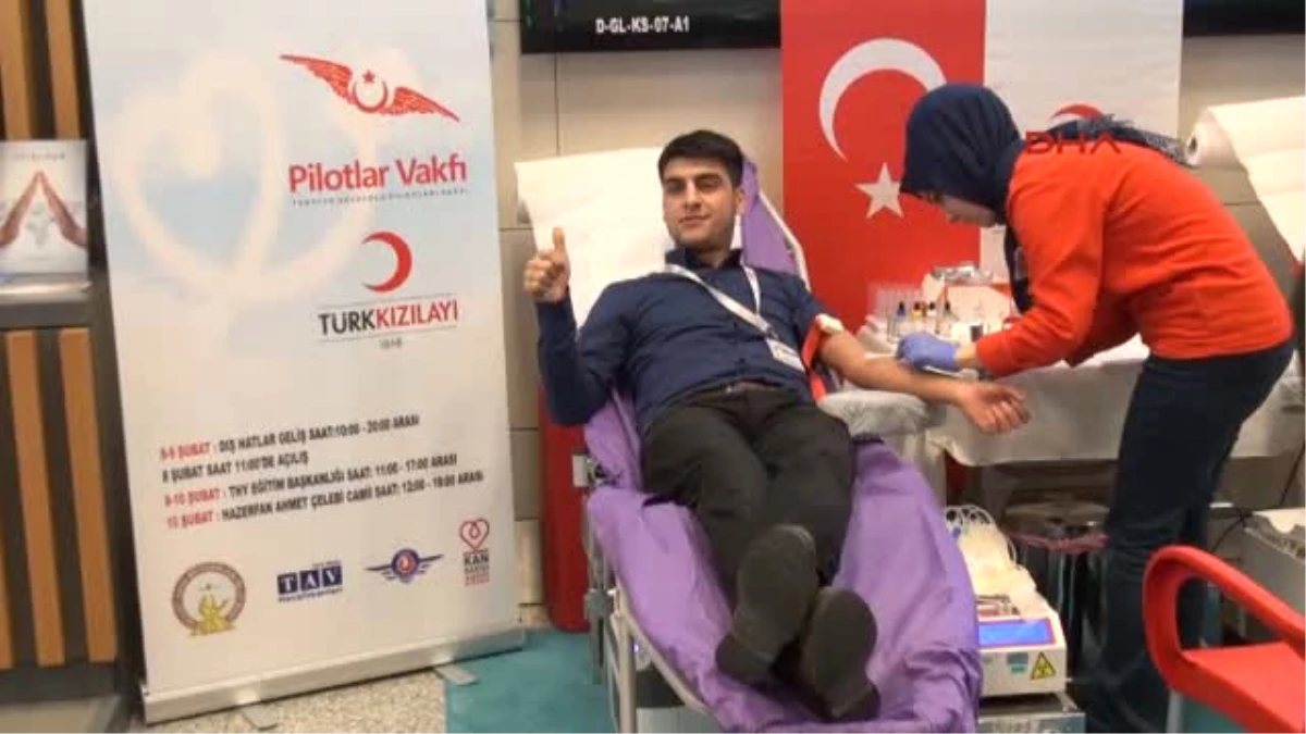Havayolu Pilotları Vakfı\'ndan Kan Bağışı Kampanyası