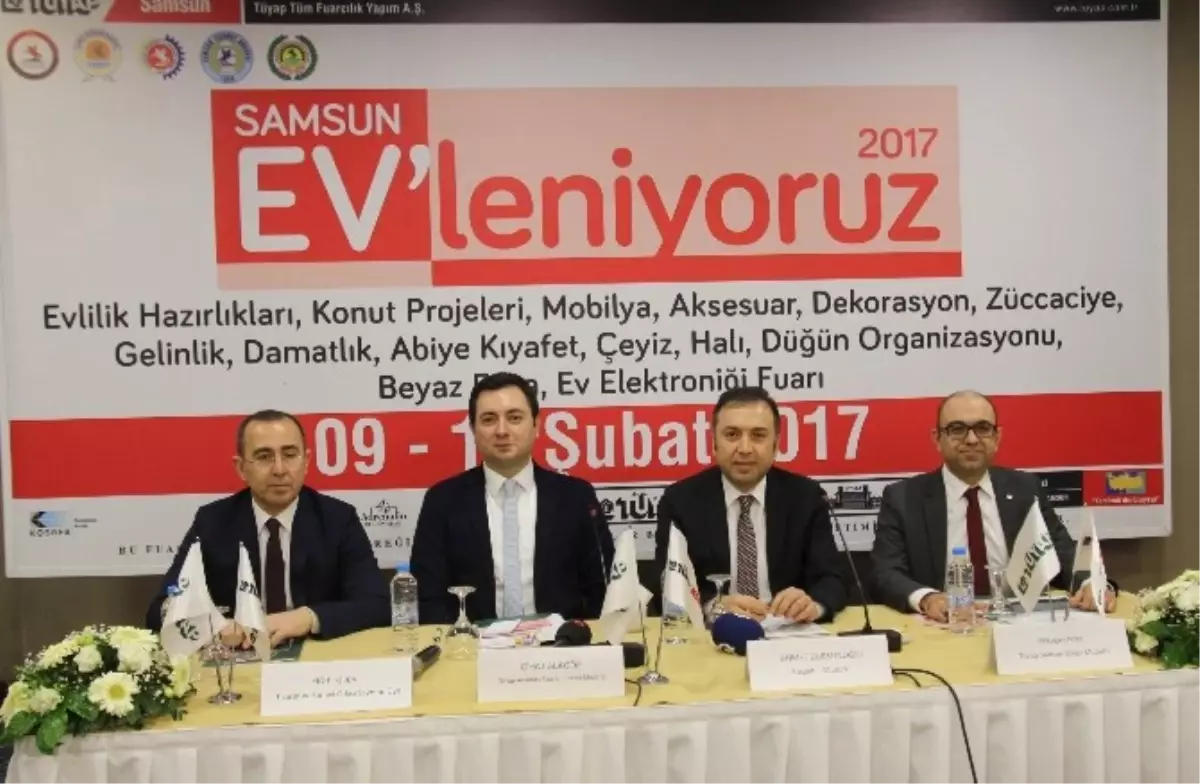 Samsun\'da 2017\'nin İlk Fuarı "Ev\'leniyoruz"