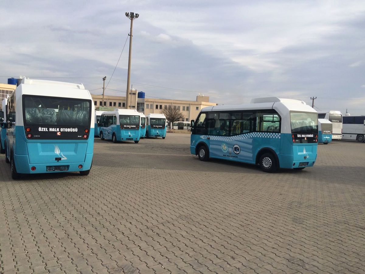 Turgutlu\'nun Minibüsleri Hazır