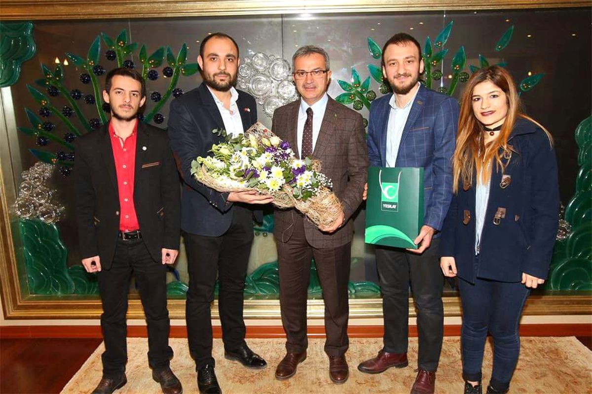 Yeşilay Gebze\'den, Başkan Köşker\'e Ziyaret!