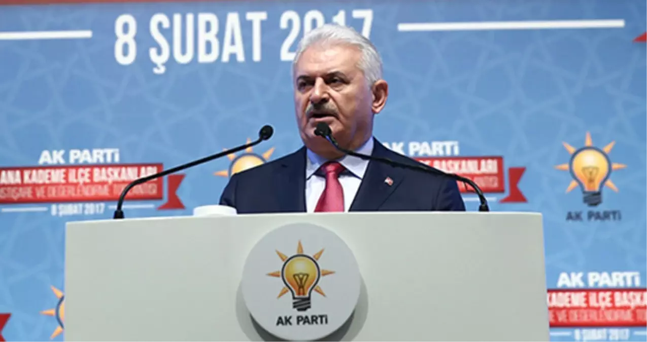 Yıldırım\'dan CHP\'ye "Hayırda Hayır Vardır" Sloganı Eleştirisi