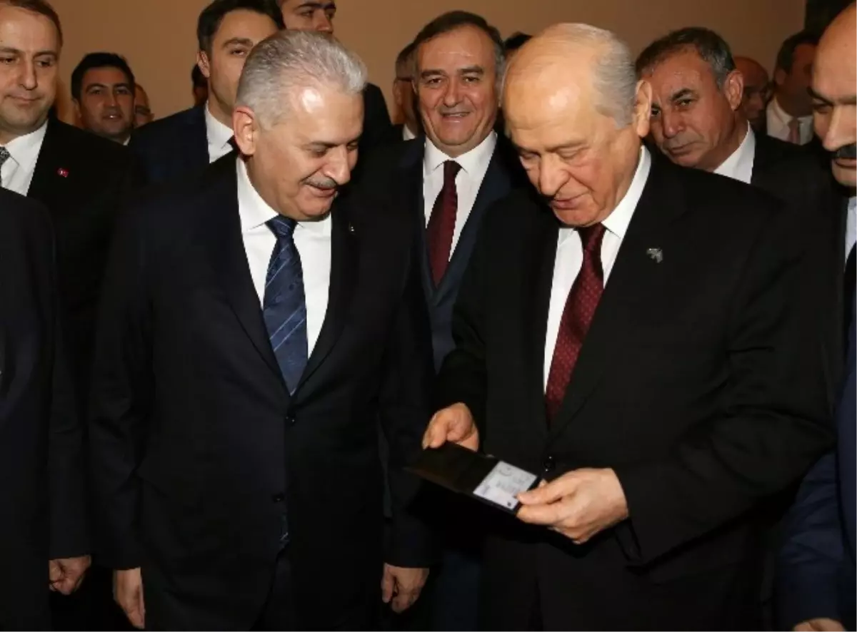 Başbakan Binali Yıldırım\'ın MHP Genel Başkanı Devlet Bahçeli ile Yaptığı Görüşme Sona Erdi.