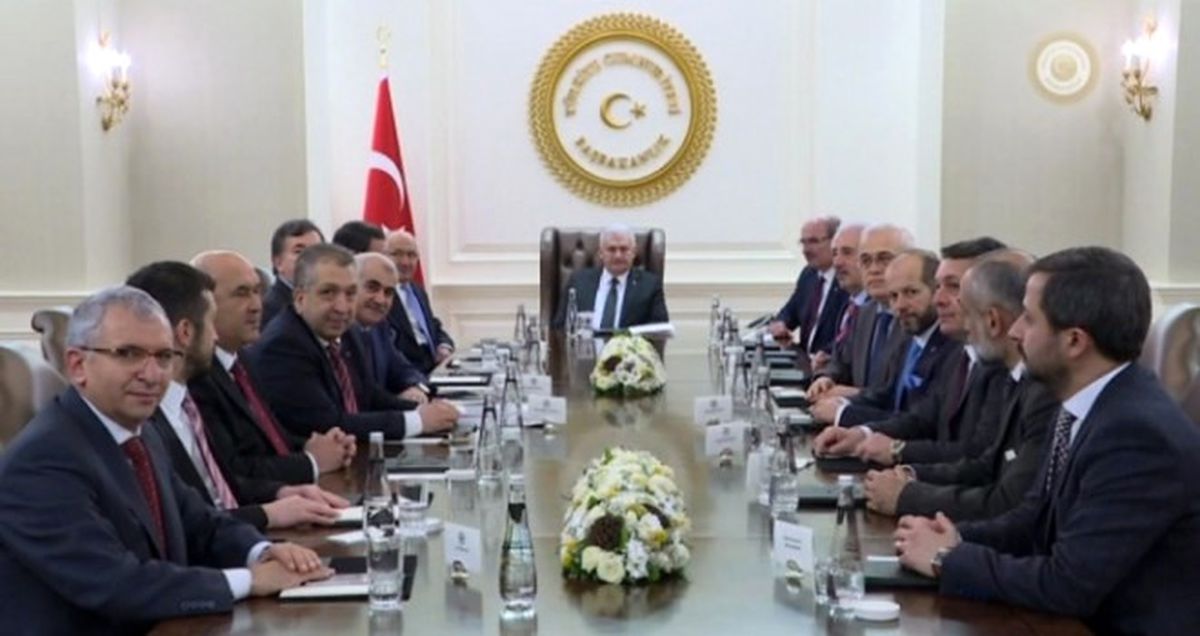 Başbakan Yıldırım ATO Başkanı\'nı Kabul Etti