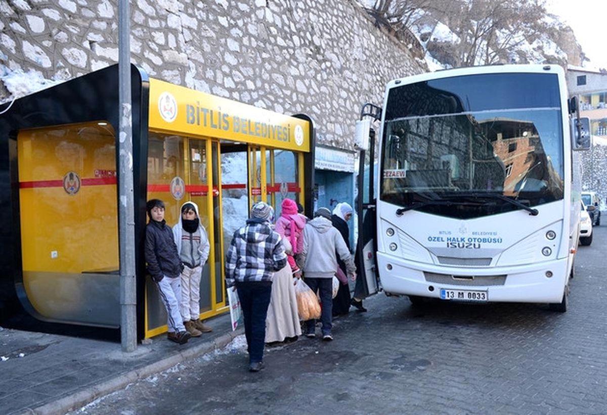 Bitlisliler "Klimalı Durakları" Sevdi