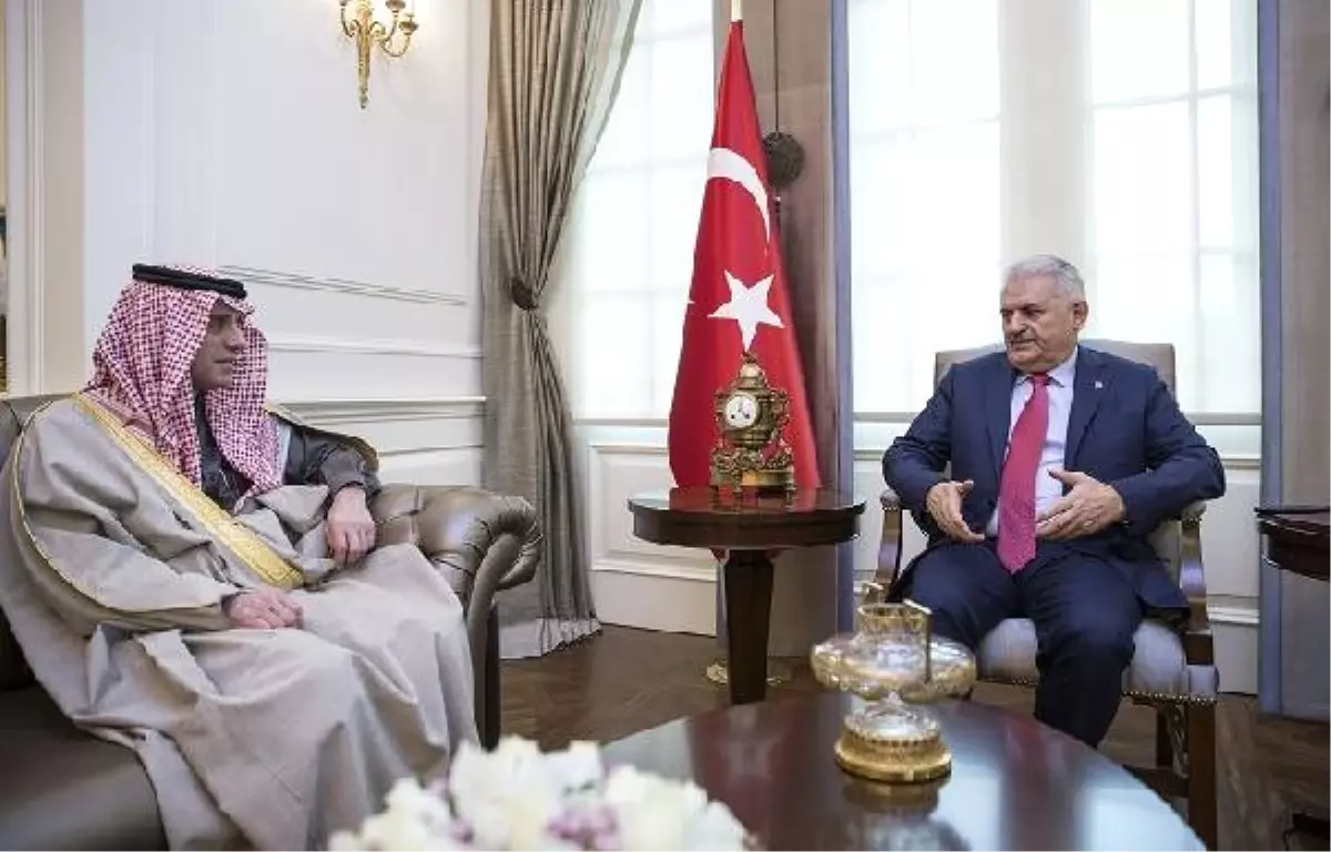 Dha Ankara - Başbakan Yıldırım Suudi Arabistan Dışişleri Bakanı Ahmed Al-Jubeir\'i Kabul Etti