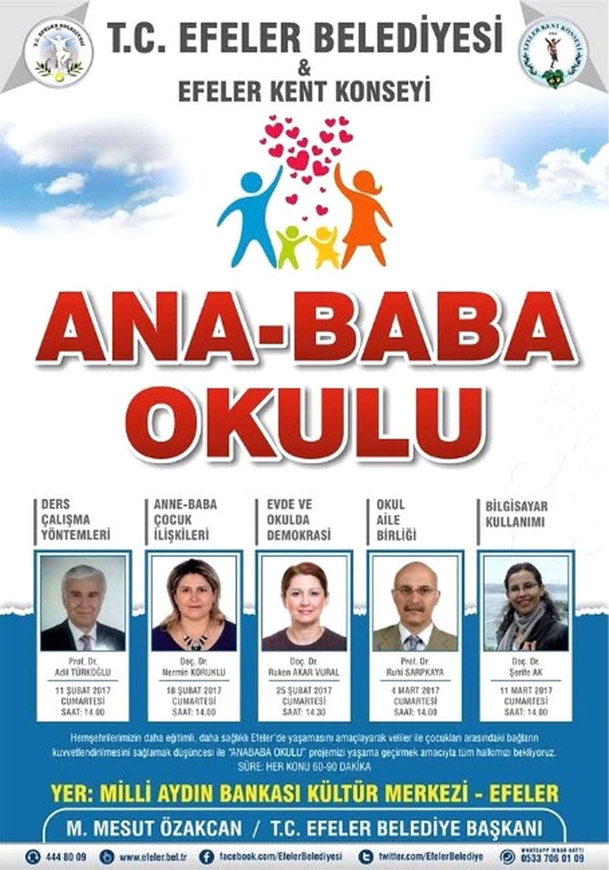 Efeler Belediyesi\'nden Ana Baba Okulu